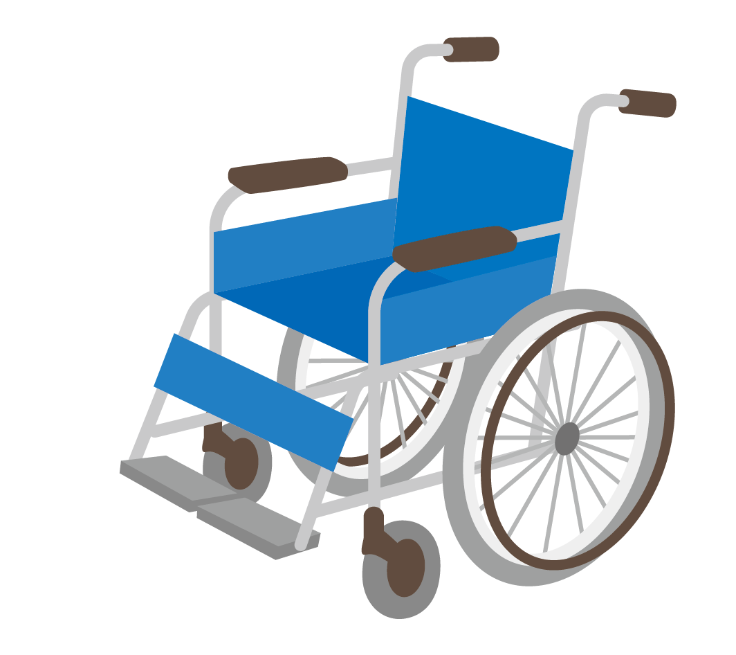 車椅子 高品質の無料イラスト素材集のイラサポフリー