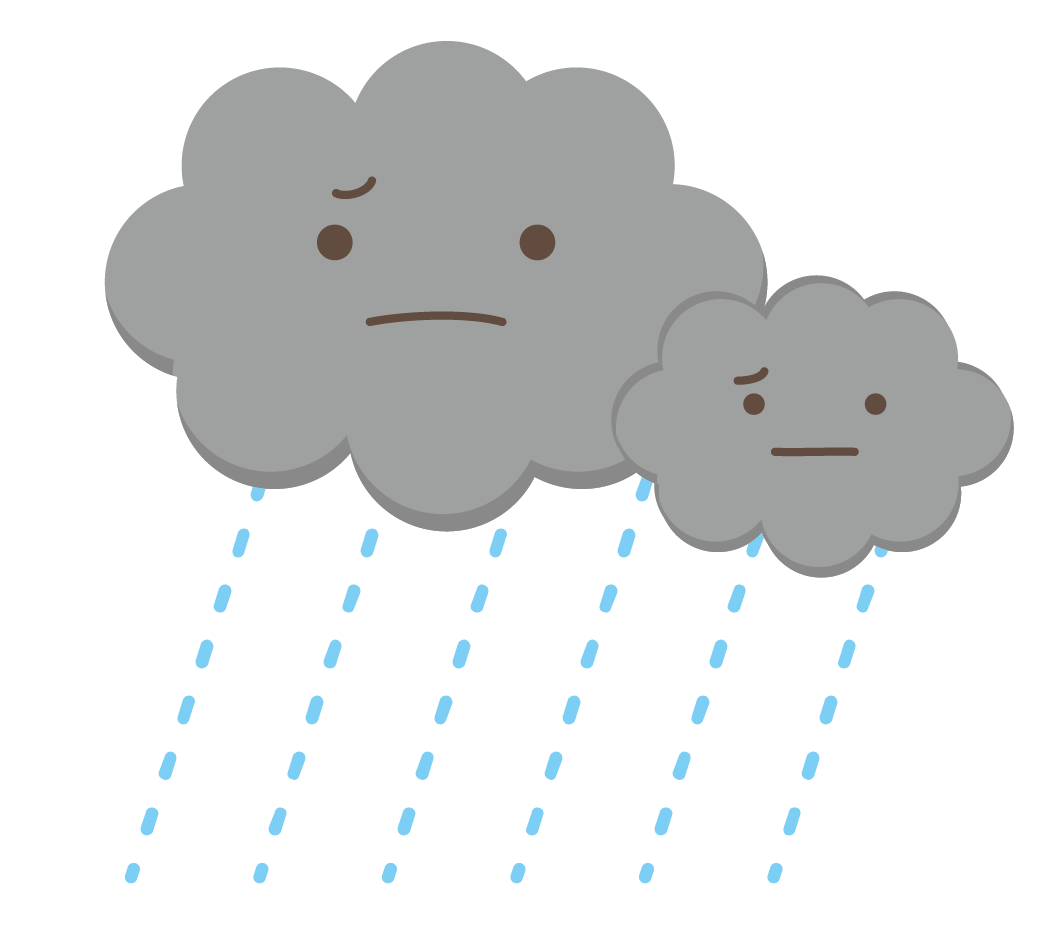 印刷可能無料 雨 イラスト